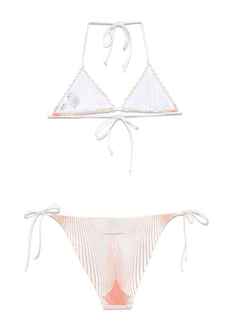 bikini set body morphing donna bianco e nero JEAN PAUL GAULTIER | 25/33-F-BS021-J5714216
